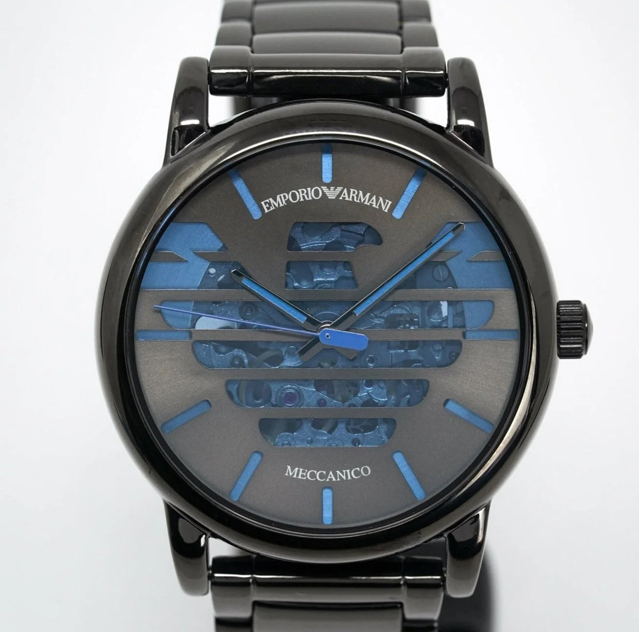 Emporio Armani Men’s Luigi black watch
