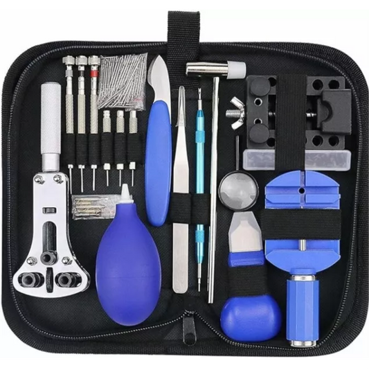 Watch Repair Kit 149 PCS Watch Tool Set Watch Battery Replacement and Back Bar