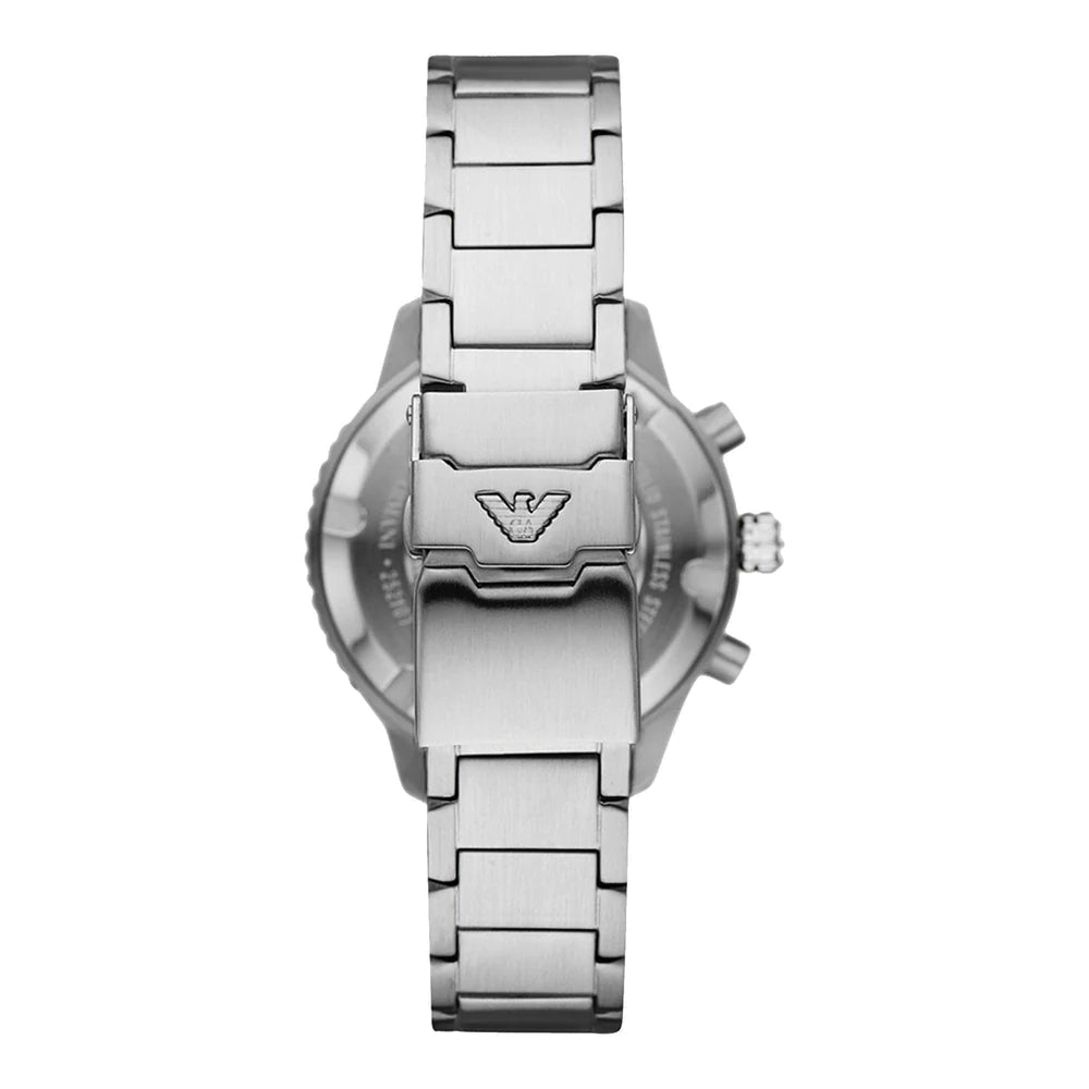 Emporio Armani Men's Diver Watch Chronograph Steel