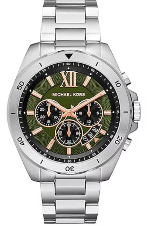 Michael Kors Brecken Stainless Steel Gents Watch