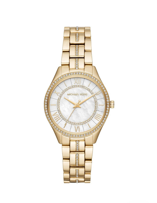 Michael Kors Mini Lauryn Ladies Gold Watch