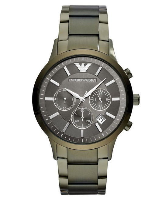 Emporio Armani Men’s Khaki Renato Watch