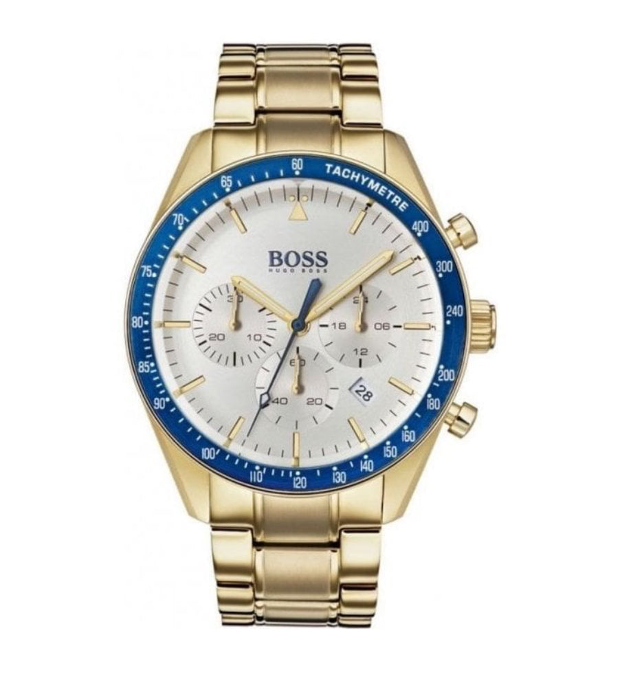 Hugo Boss Mens Gold Ikon Watch