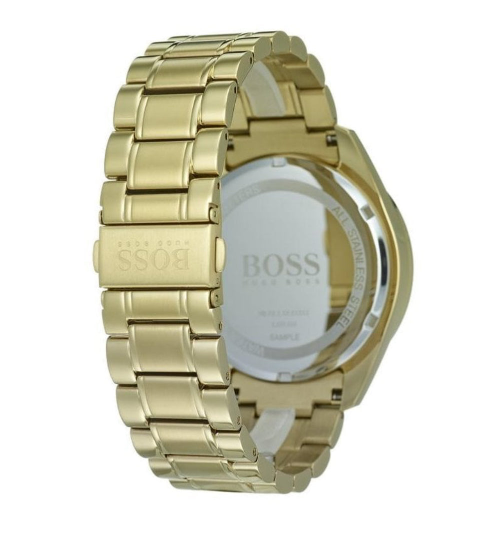 Hugo Boss Mens Gold Ikon Watch
